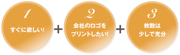 既製品を選ぶ三つの条件