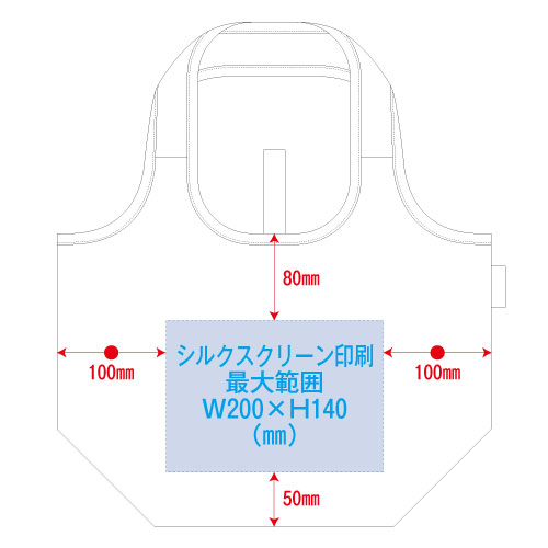 シルク印刷最大範囲