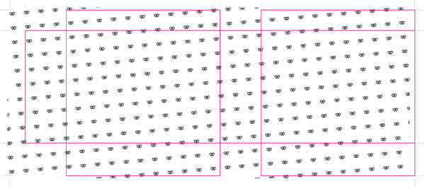 紙袋内側の展開図