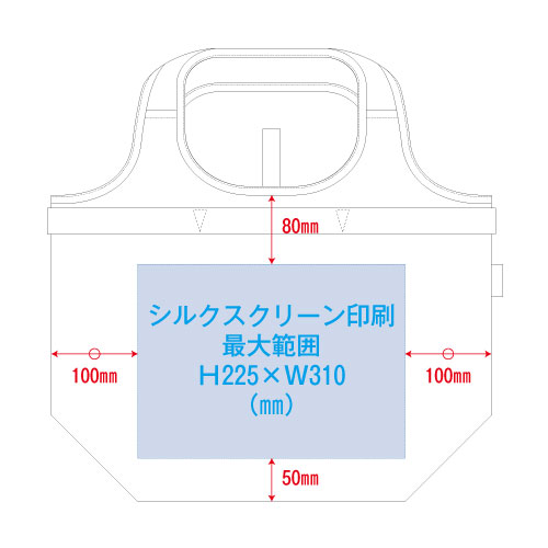シルク印刷最大範囲
