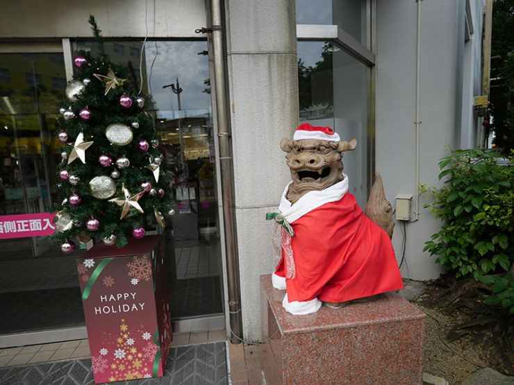南の島のクリスマス飾り
