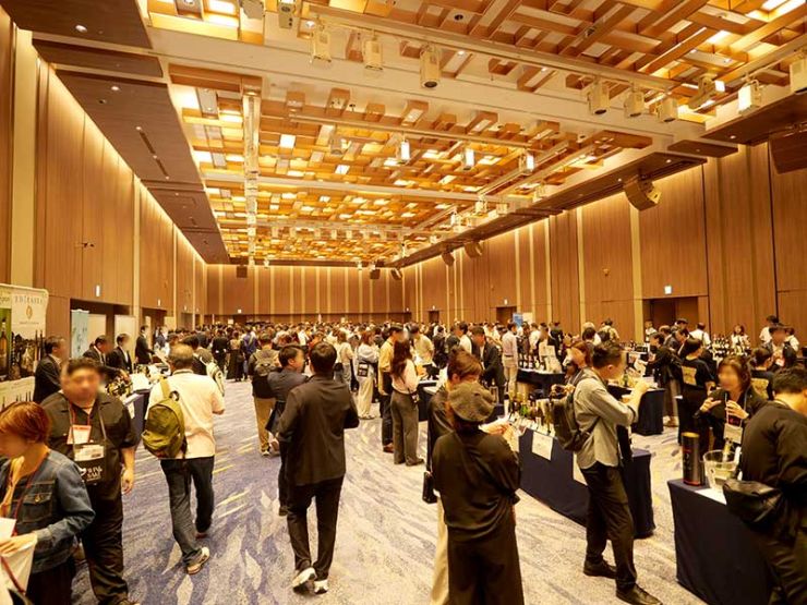 ゆったりとしたイベント会場