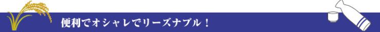 便利でオシャレでリーズナブル！