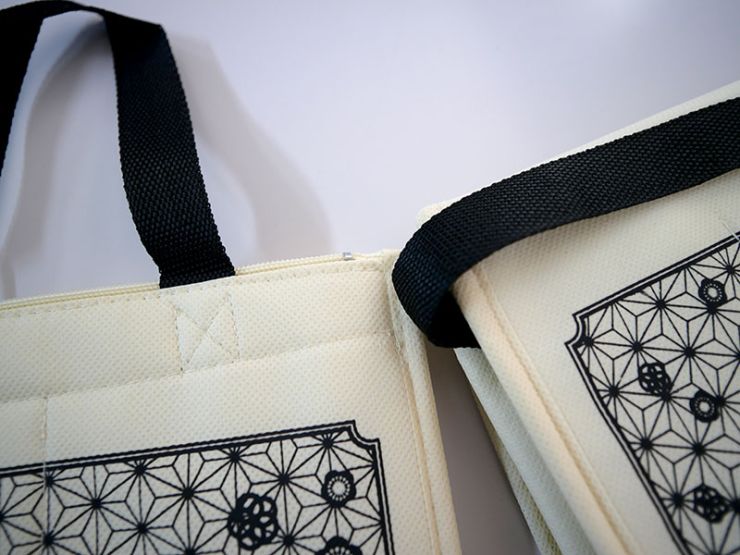 持ち手は共生地ではなくPPベルト使用