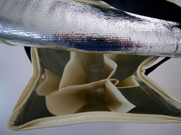 四合瓶6本用不織布保冷バッグ